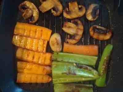 How to grill vegetables